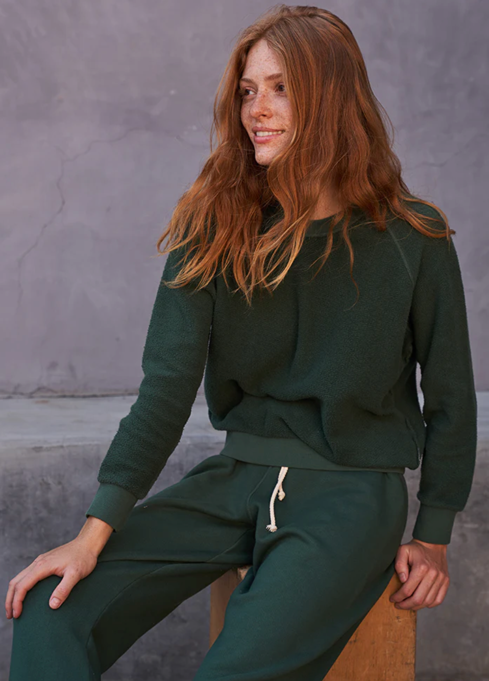 Perfect White Tee - Ziggy Sweatshirt - Evergreen