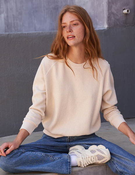 Perfect White Tee - Thom Crewneck - Sugar