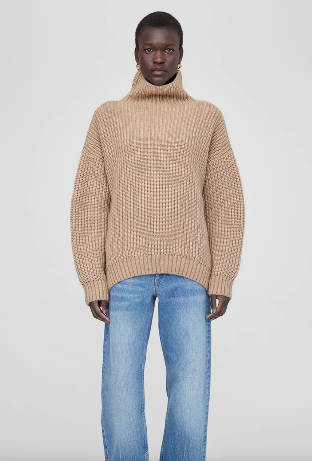ANINE BING - Sydney Sweater - Camel