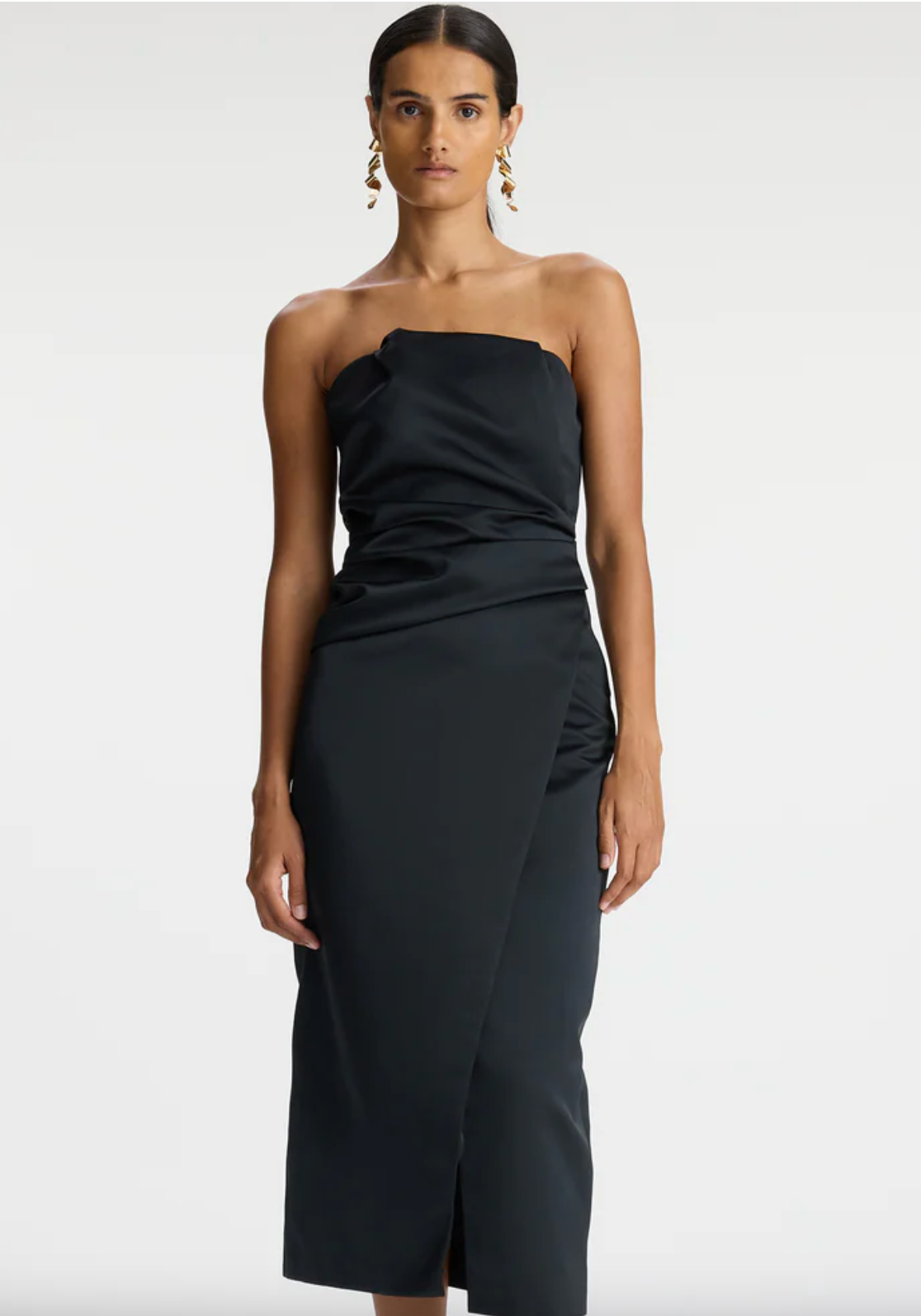 ALC - Nata Strapless Dress - Black
