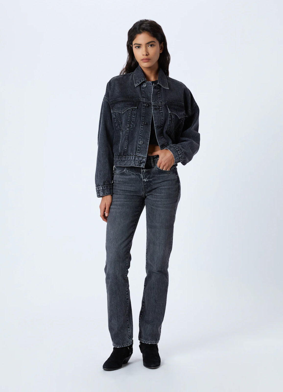 SLVRLAKE - Detroit Trucker Jacket - Last Stand