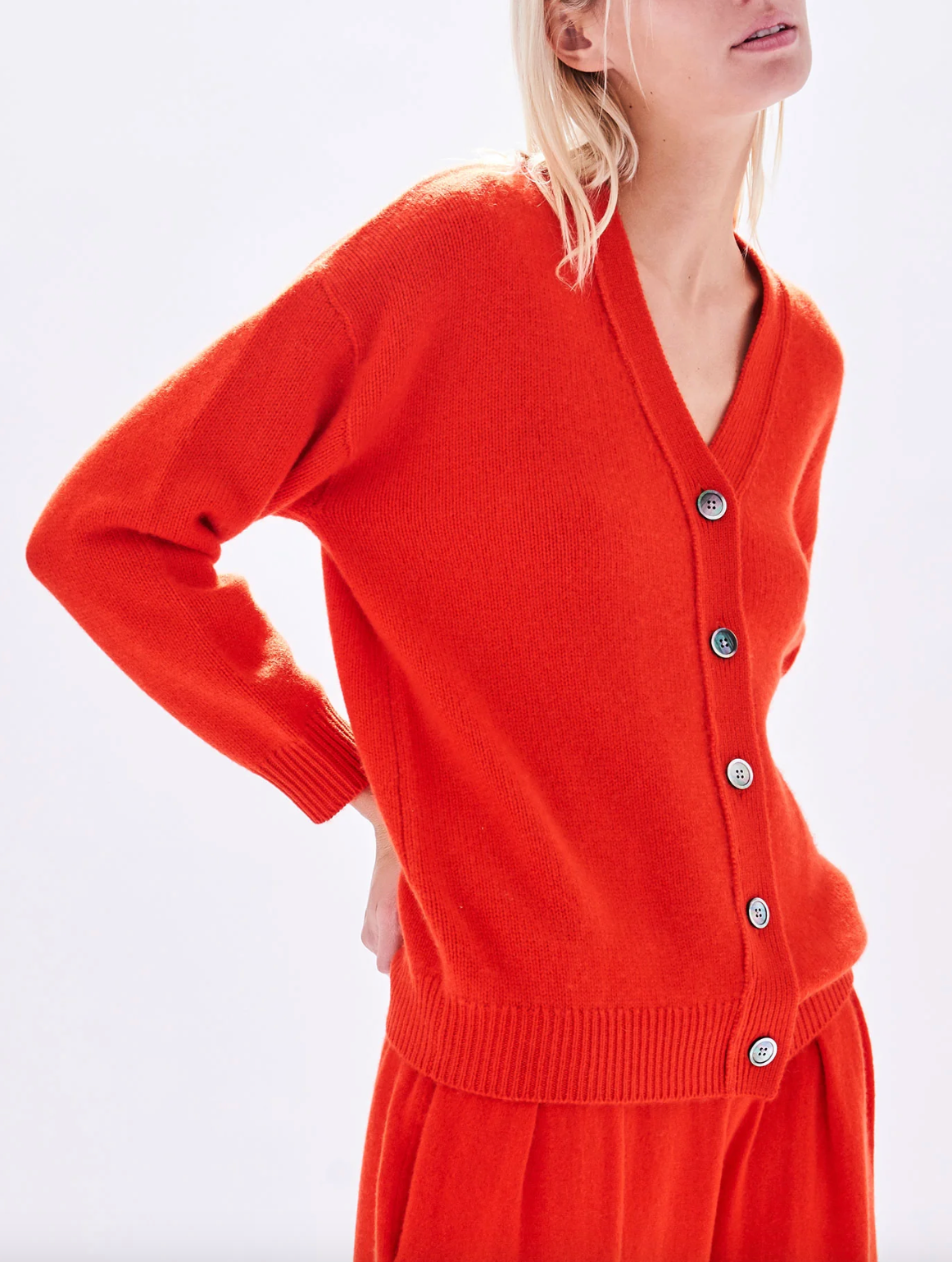 DEMYLEE - Elrich Cardigan - Red/Orange