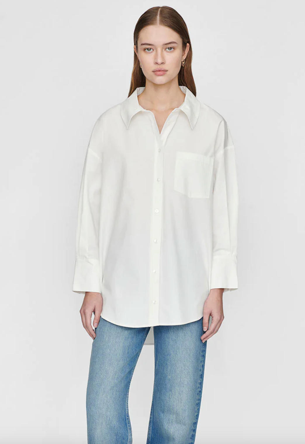 ANINE BING - Mika Shirt - White