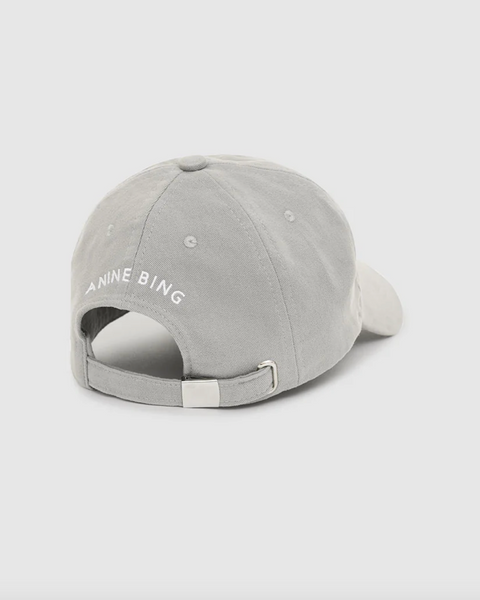 ANINE BING - Jeremy Baseball Cap - Grey