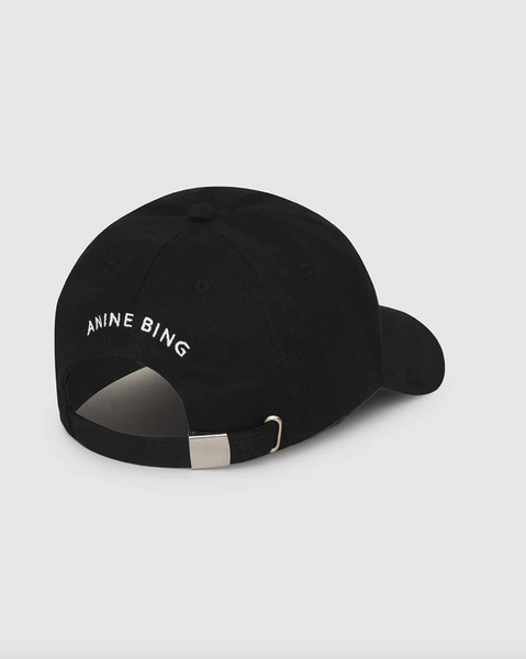 ANINE BING - Jeremy Baseball Cap - Black