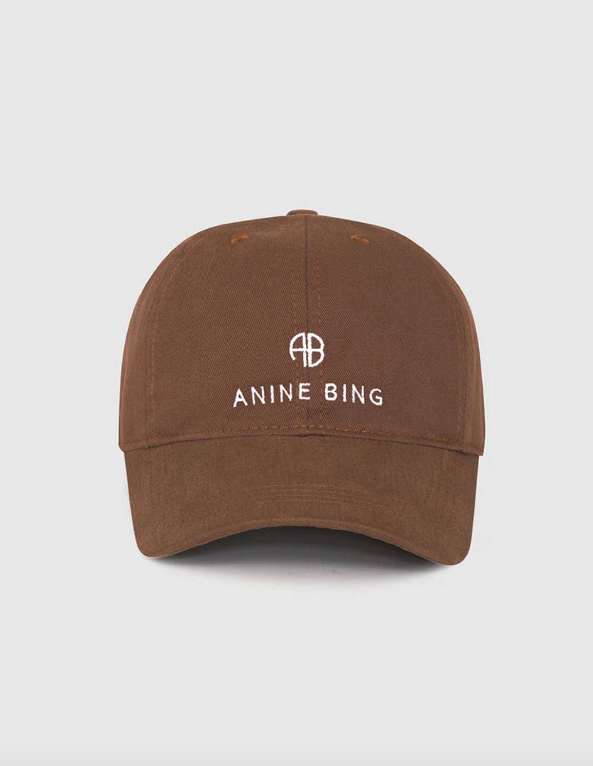 ANINE BING - Jeremy Baseball Cap - Dark Camel