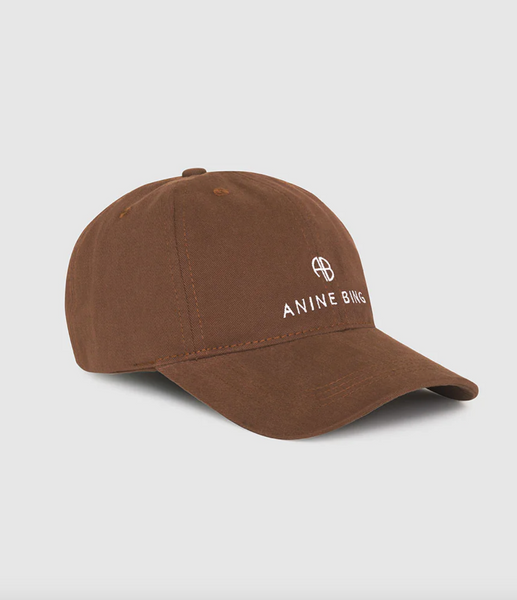 ANINE BING - Jeremy Baseball Cap - Dark Camel