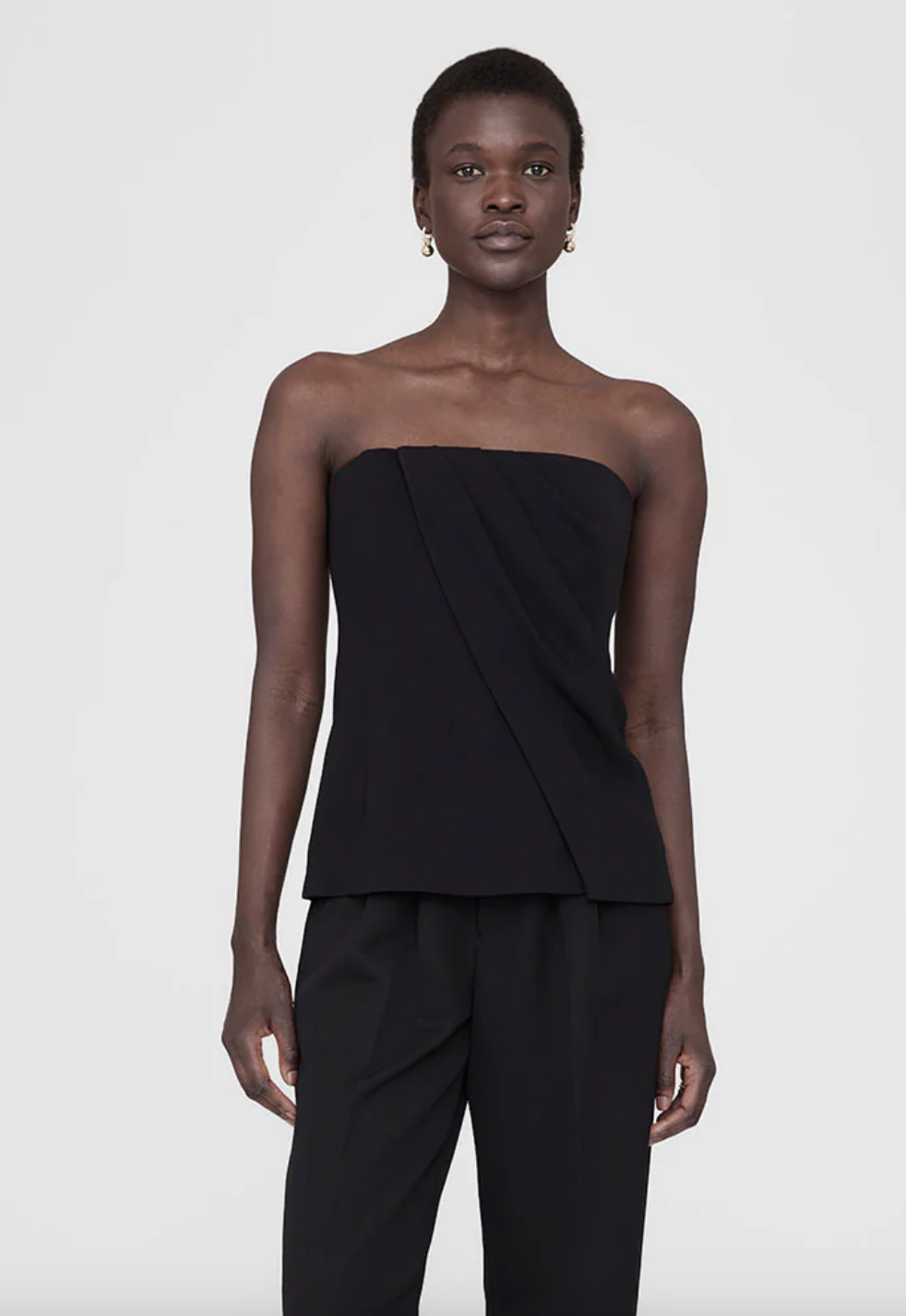 ANINE BING - Halle Top - Black