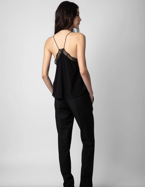 ZADIG&VOLTAIRE - Christy Silk Camisole - Noir