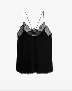 ZADIG&VOLTAIRE - Christy Silk Camisole - Noir