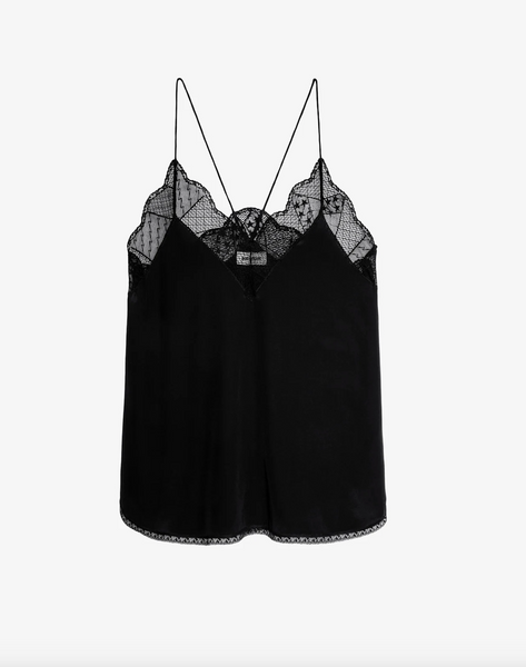 ZADIG&VOLTAIRE - Christy Silk Camisole - Noir