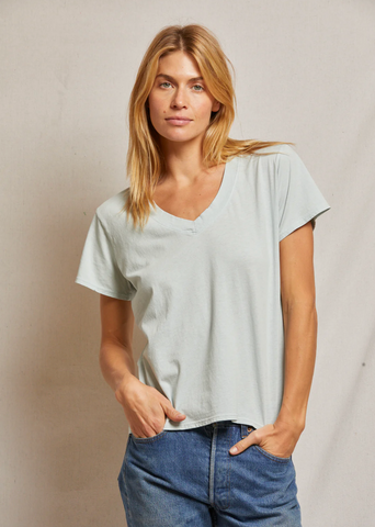 Perfect White Tee - Hendrix Tee - Fresh Mint