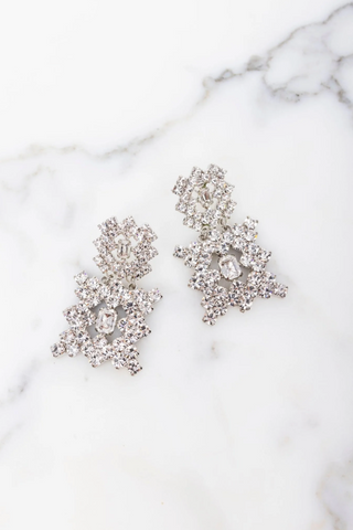 Elizabeth Cole - Verena Earrings - Crystal