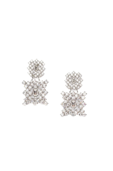 Elizabeth Cole - Verena Earrings - Crystal