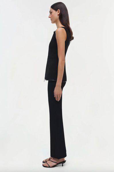 SIMKHAI - Ren Zipper Top - Black