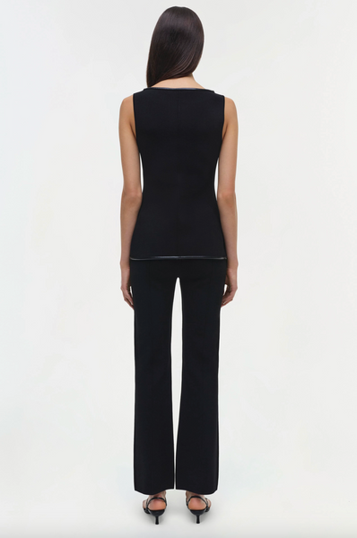 SIMKHAI - Ren Zipper Top - Black