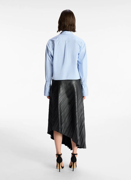 ALC - Tracy Vegan Leather Skirt - Black
