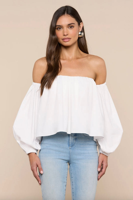 Sarai Off Shoulder Eternal Bra Top
