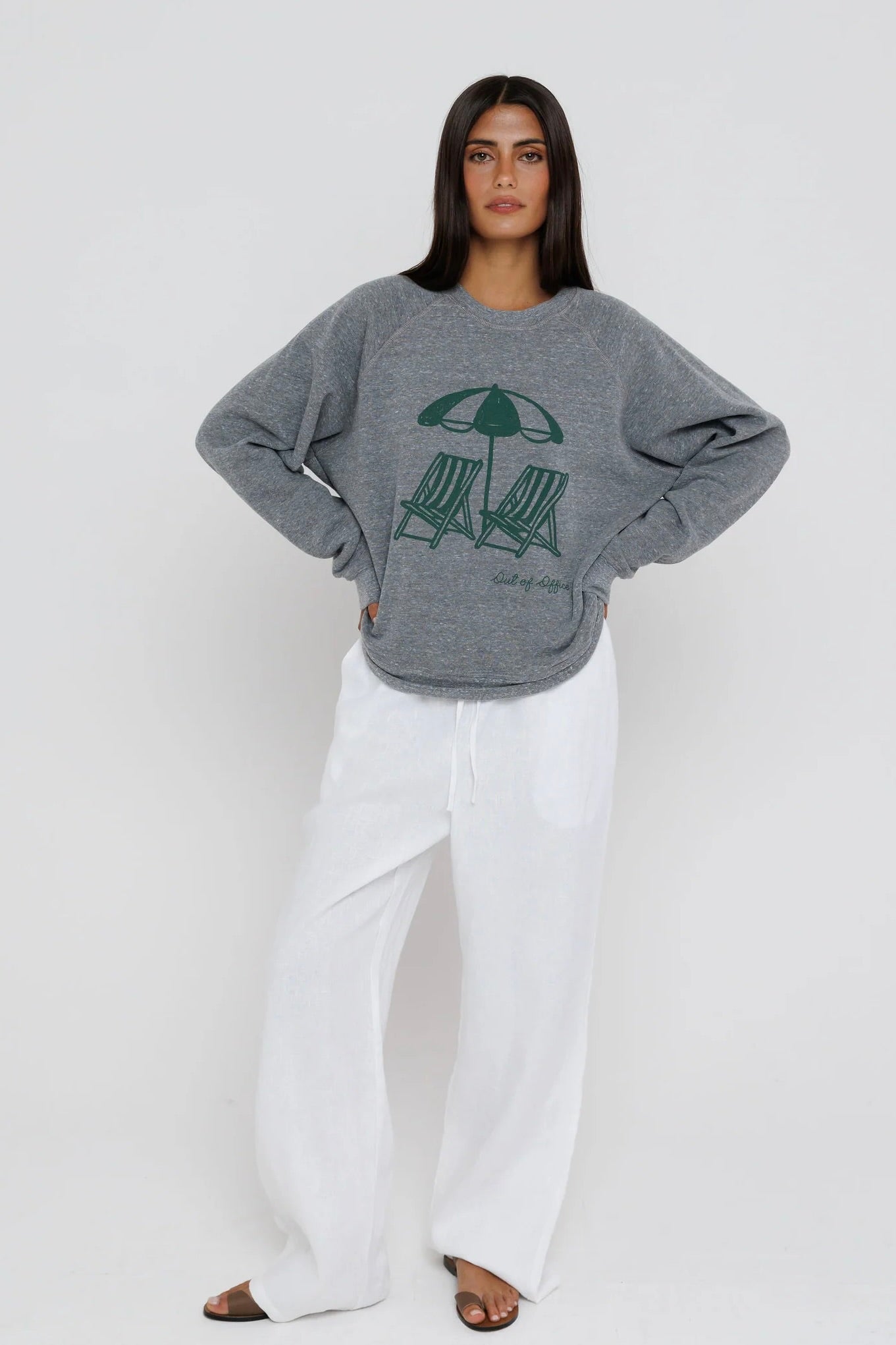 Out Of Office Raglan Sweatshirt