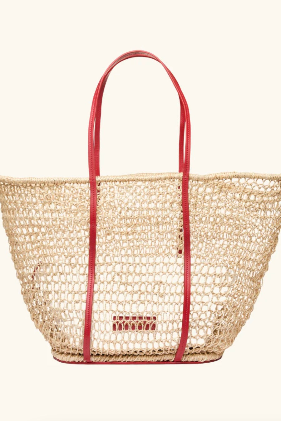 The Large Comporta Tote - Tomato
