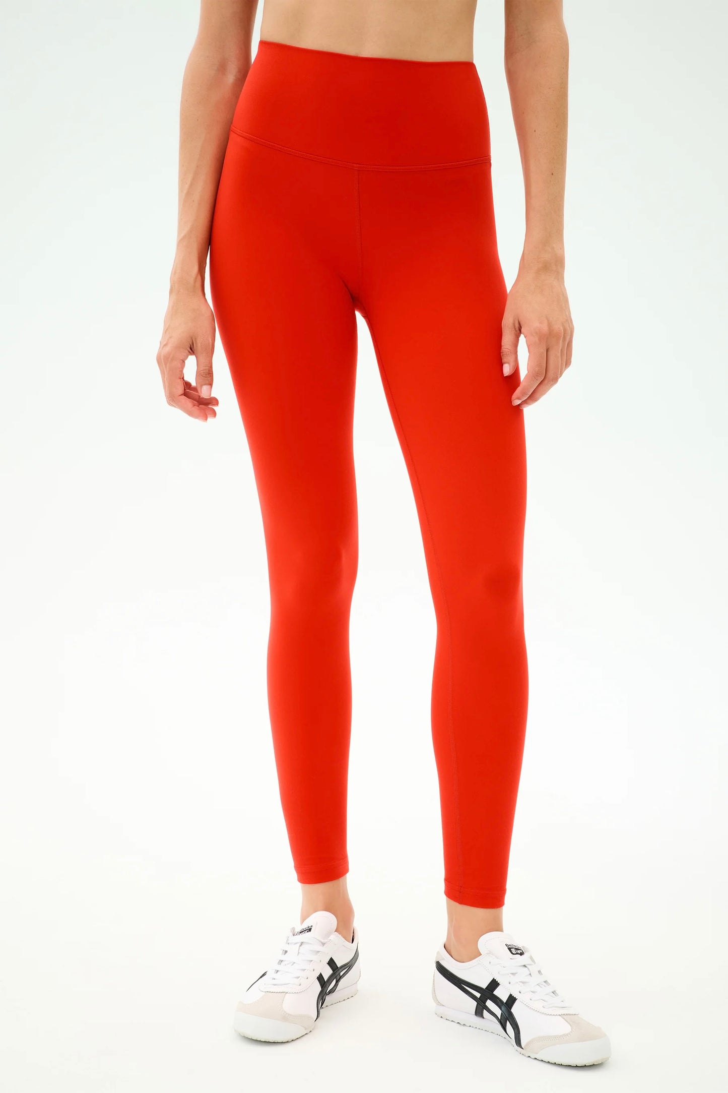 Sprint High Waist Rigor 7/8 - Lotus Red
