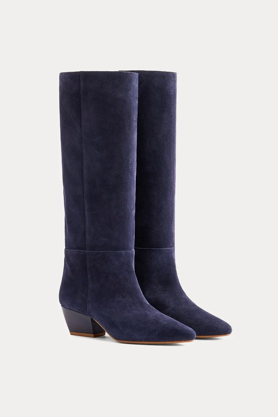 Suede High Boots