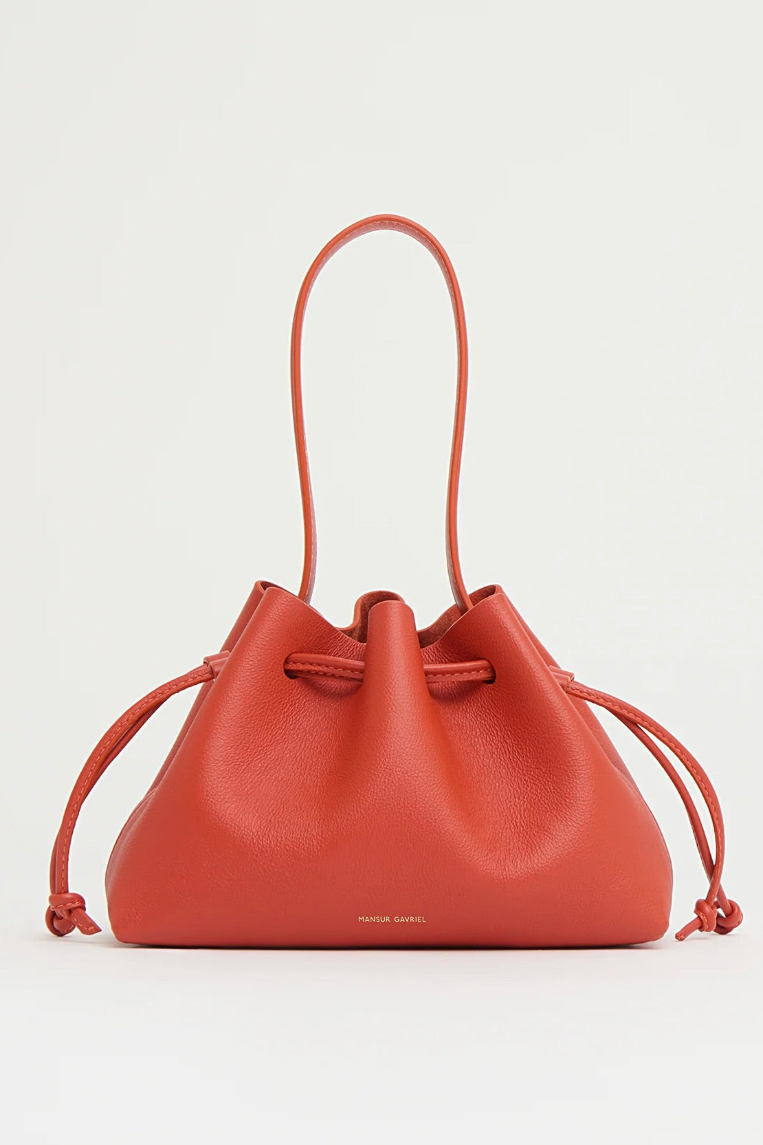 Drawstring Pouchette - Pomodoro