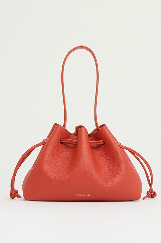 Drawstring Pouchette - Pomodoro