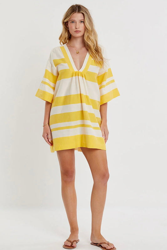 Belkis Caftan - Mezimuri Yellow