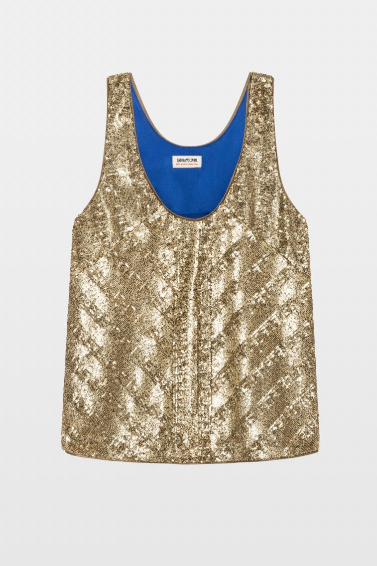 Tarys Sequins Tank