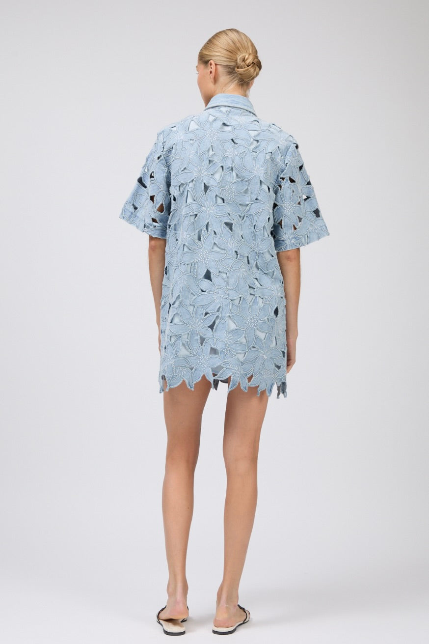 Calyn Mini Shirt Dress