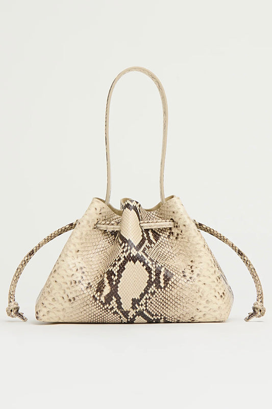 Drawstring Pouchette - Roccia