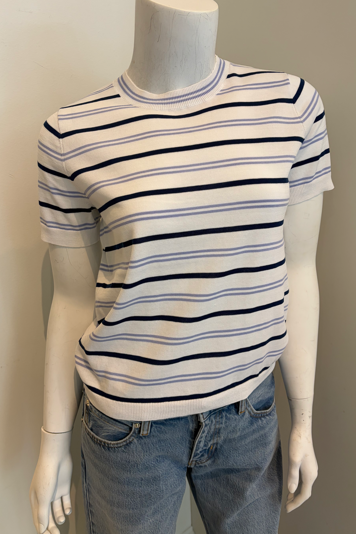 Maxine Stripe Cotton Top
