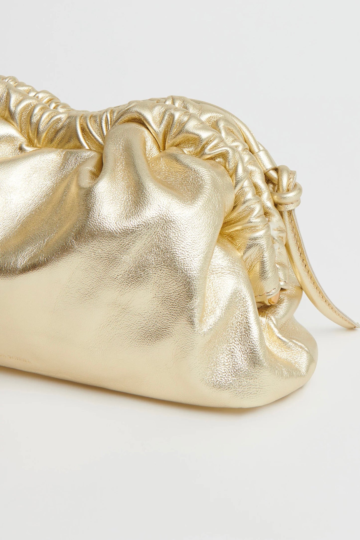 Mini Cloud Clutch - Gold