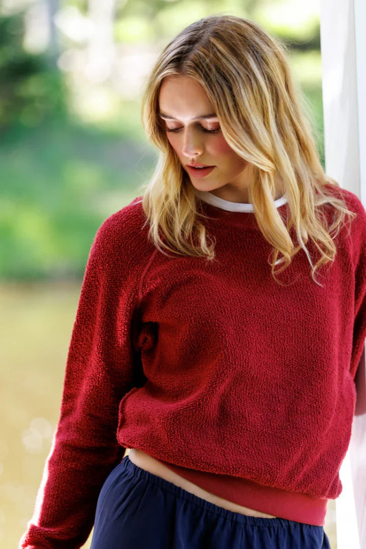 Ziggy Sweatshirt - Ruby Red
