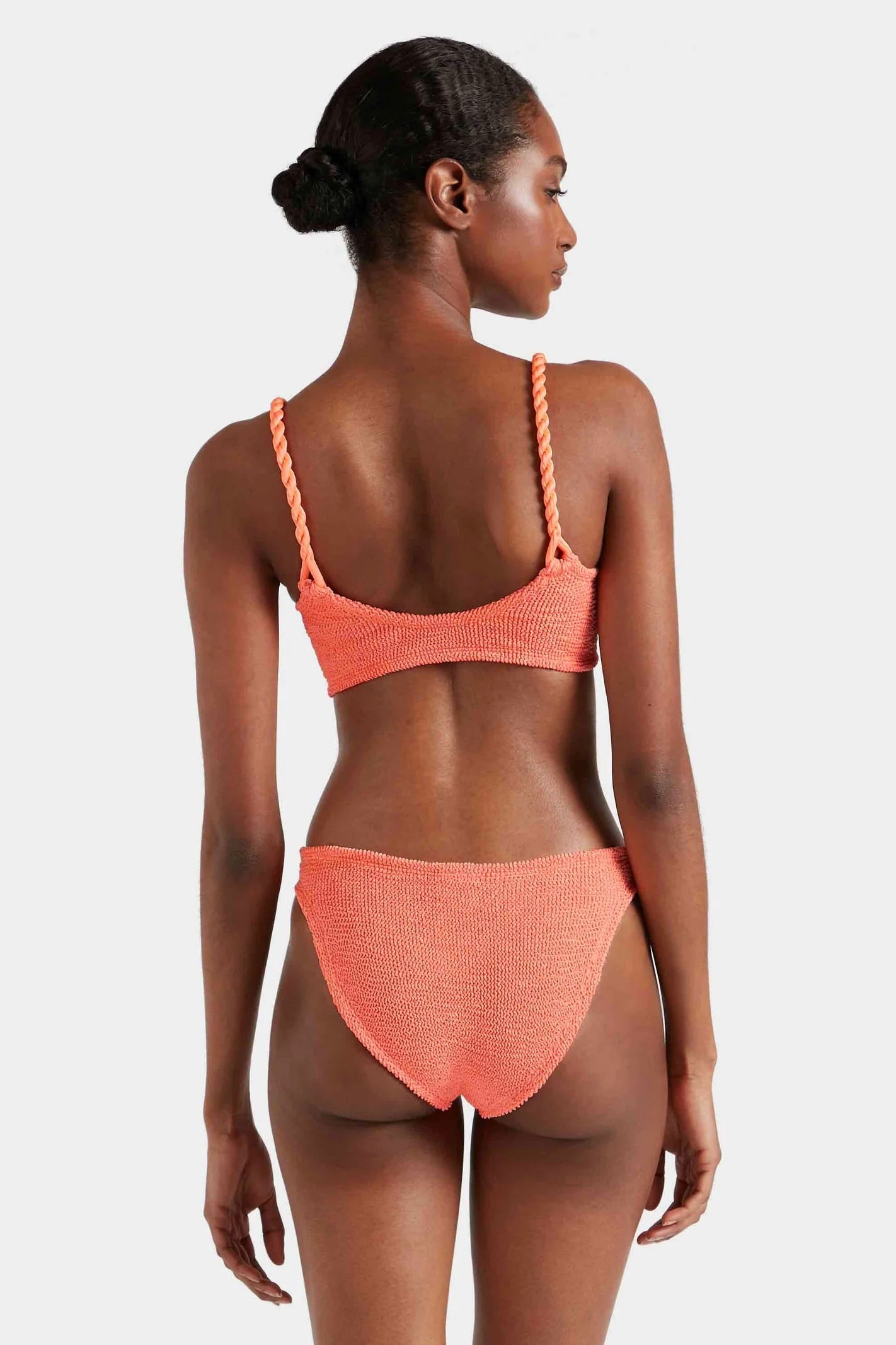 Phoebe Bikini - Metallic Coral
