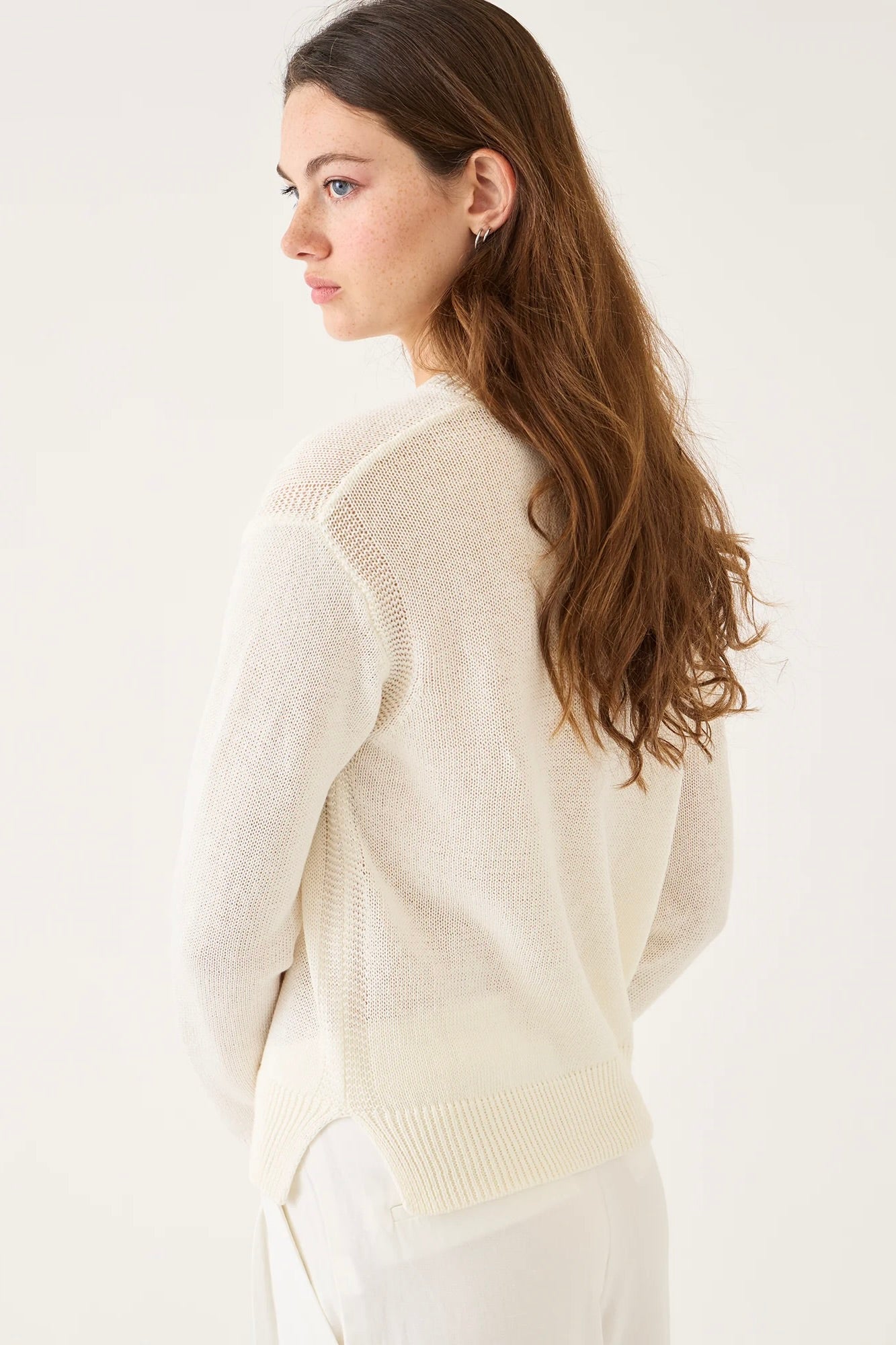Lana Cotton Linen Sweater