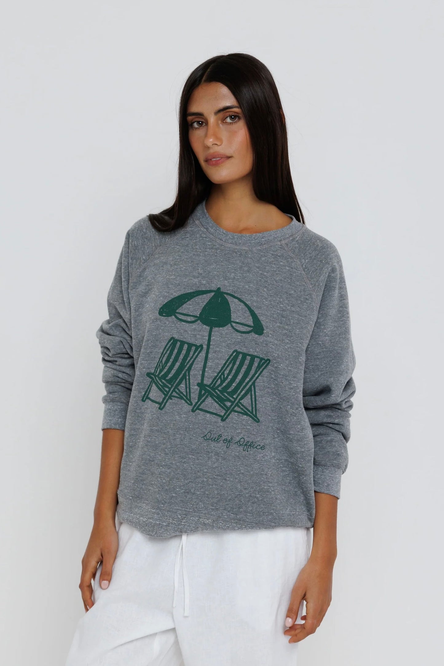 Out Of Office Raglan Sweatshirt