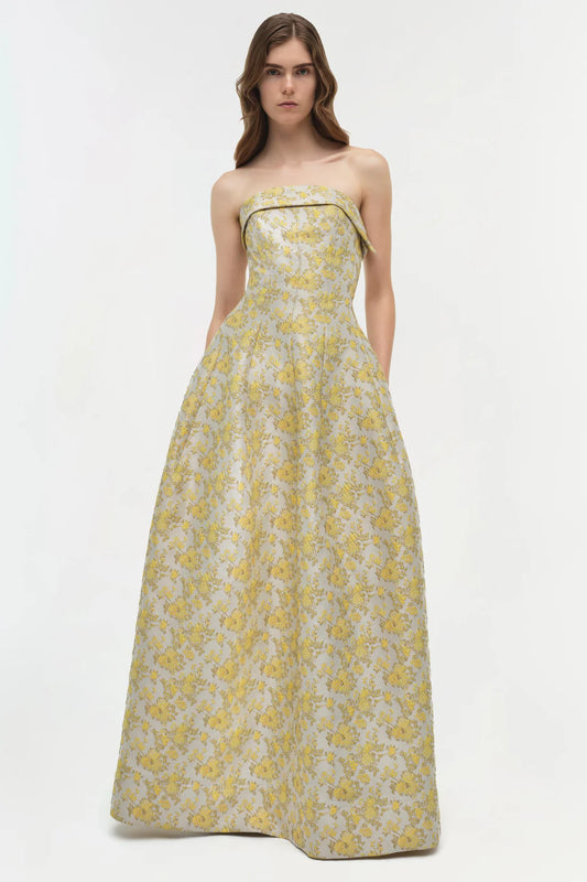 Octavia Strapless Gown