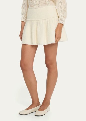 LoveShackFancy - Tarot Skirt - Antique White