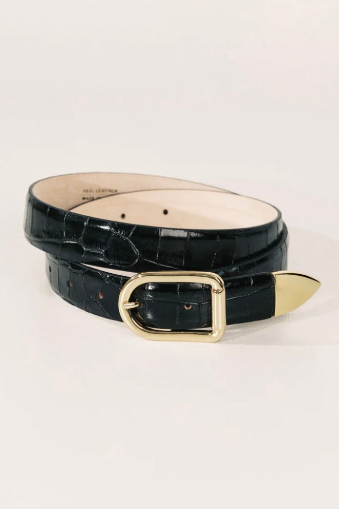Mija Croco Tip Belt