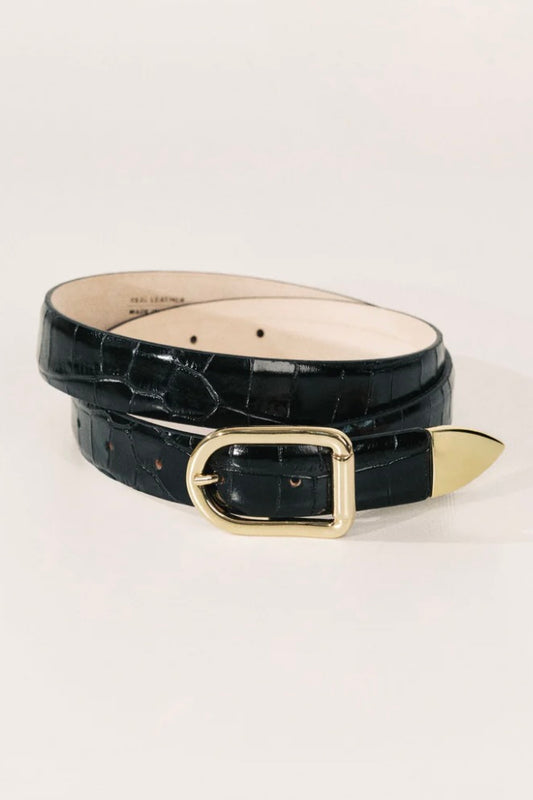 Mija Croco Tip Belt
