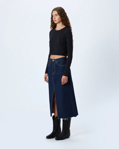 SLVRLAKE - Midi Skirt - Midnight Mile