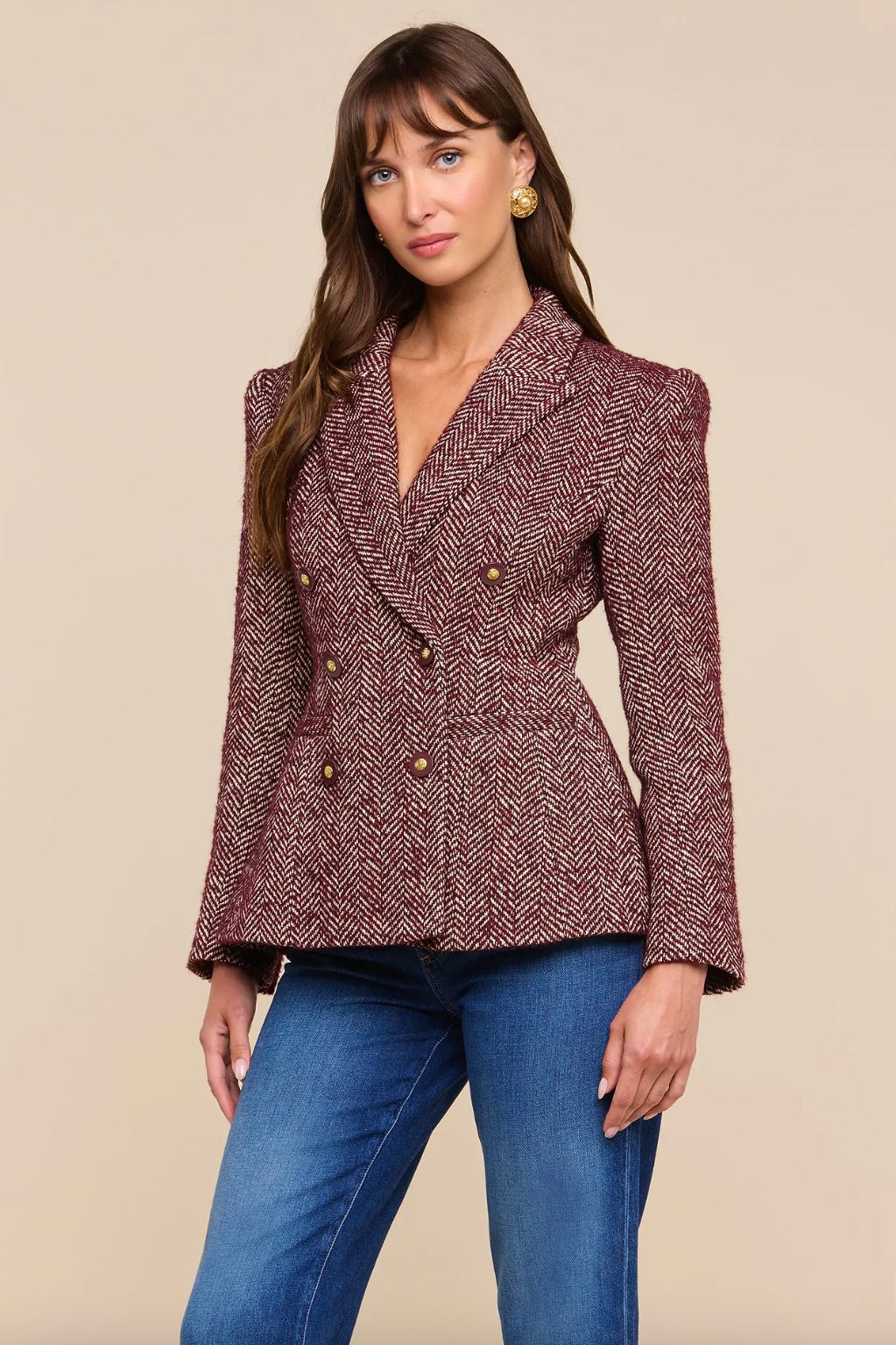 Karima Double Breasted Blazer