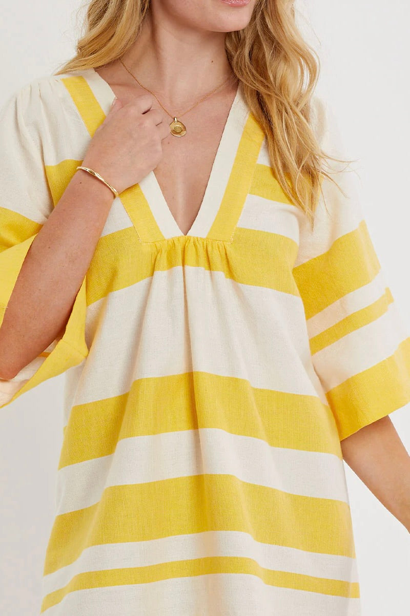 Belkis Caftan - Mezimuri Yellow