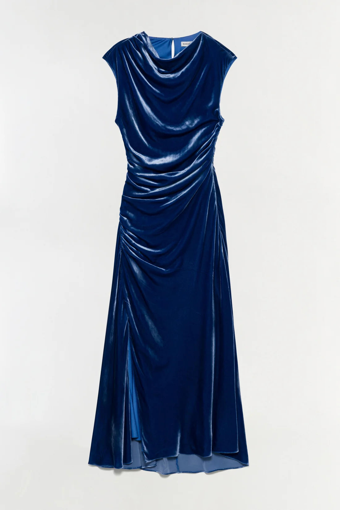 Burke Draped Midi Dress