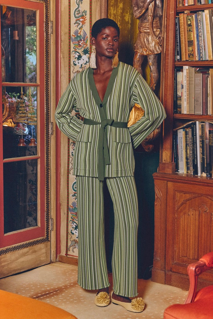 Max Belted Knit Cardigan