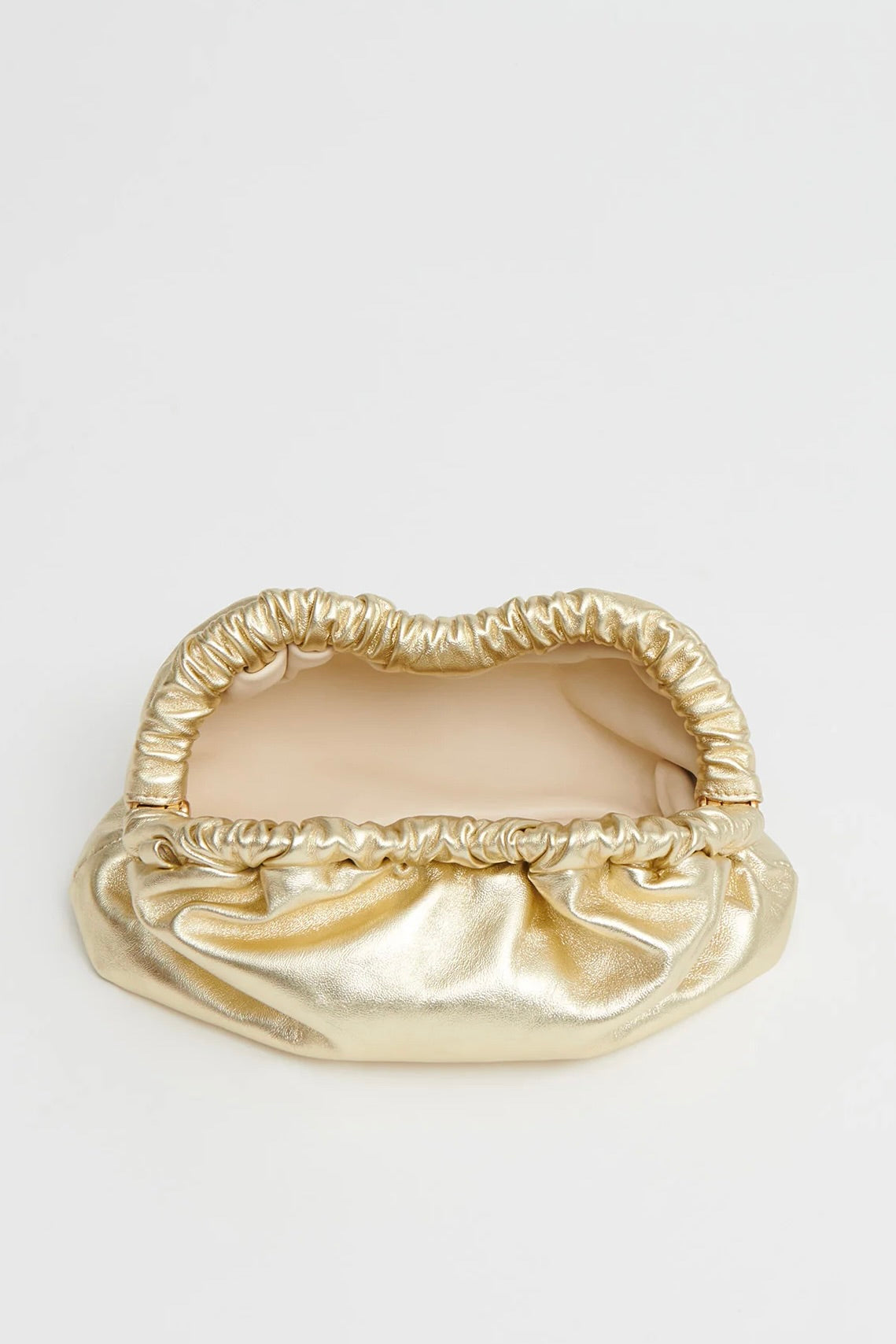 Mini Cloud Clutch - Gold