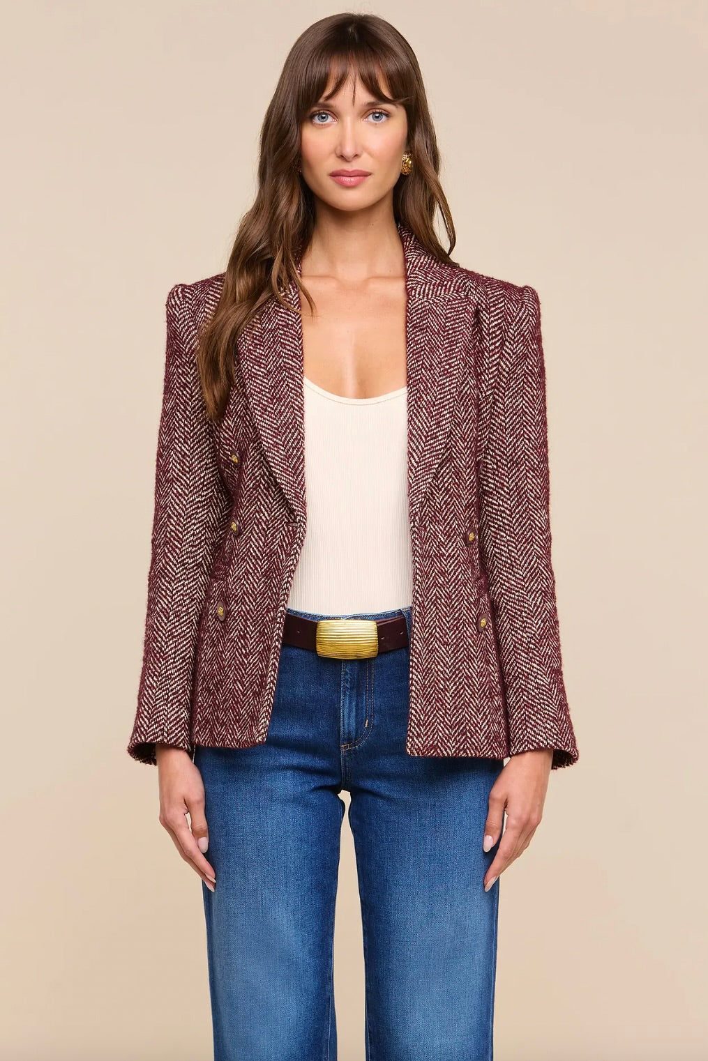 Karima Double Breasted Blazer