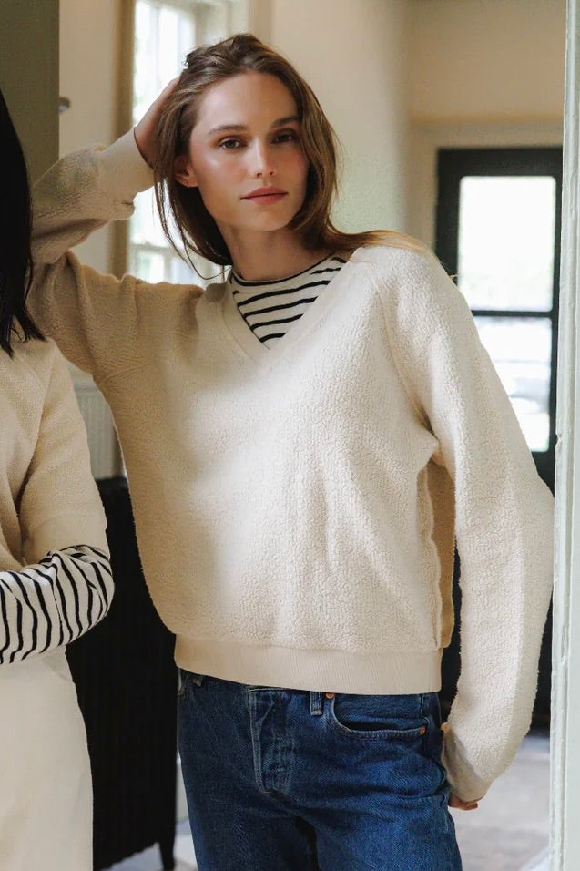 Ziggy V-Neck Sweatshirt